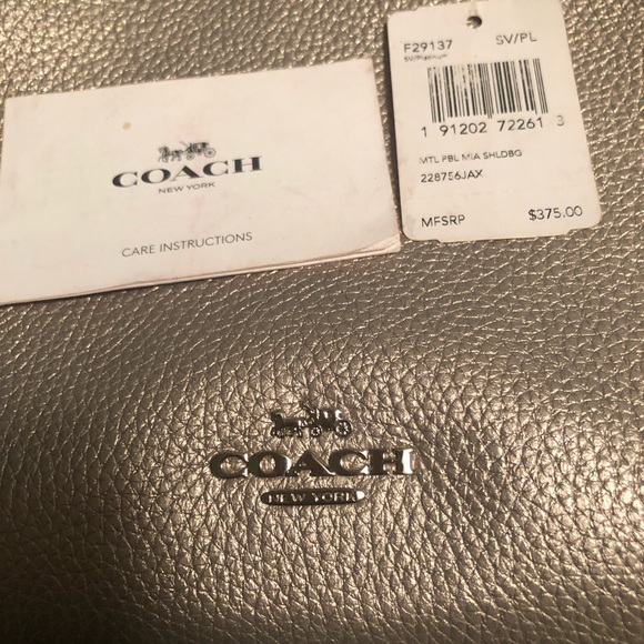 Coach Dual Strap Shoulder Bag w/Wallet - Picture 2 of 9